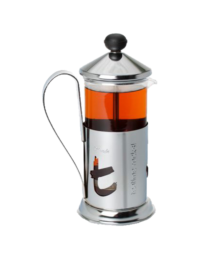 Théière à Piston Eva Solo 1L - Design Danois, Poignée Chêne, Pour Infusion Parfaite