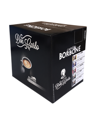 Caffè Borbone - Don Carlo Mélange or 50 pièces Compatible Lavazza