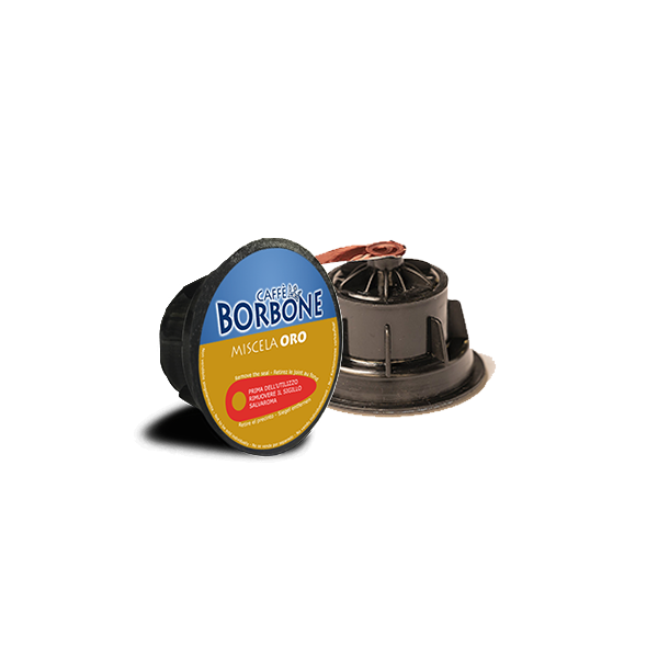 Borbone doré, capsule café compatible Dolce-gusto